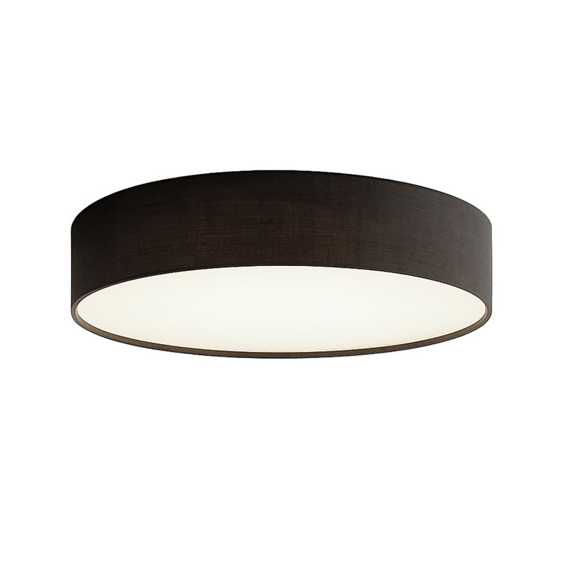 AFX Lighting Ashland 1Lt 16" LED Flush Mount, White/Black - ALDF16LAJUDBK