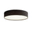 AFX Lighting Ashland 1Lt 16" LED Flush Mount, White/Black - ALDF16LAJUDBK
