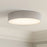 AFX Lighting Ashland 1Lt 16" LED Flush Mount, White/Grey