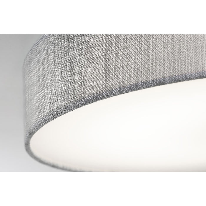 AFX Lighting Ashland 1Lt 16" LED Flush Mount, White/Grey