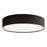 AFX Lighting Ashland 1Lt 19" LED Flush Mount, White/Black - ALDF19LAJUDBK