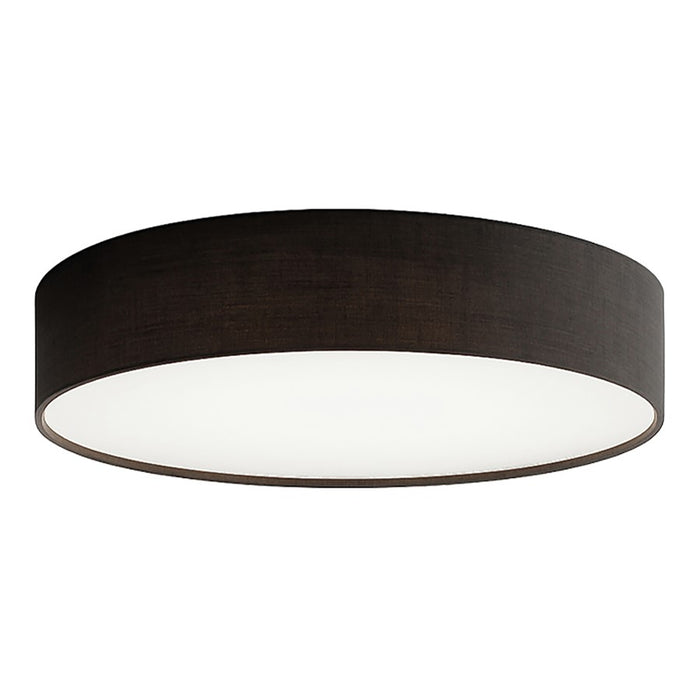 AFX Lighting Ashland 1Lt 19" LED Flush Mount, White/Black - ALDF19LAJUDBK
