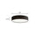 AFX Lighting Ashland 1Lt 19" LED Flush Mount, White/Black