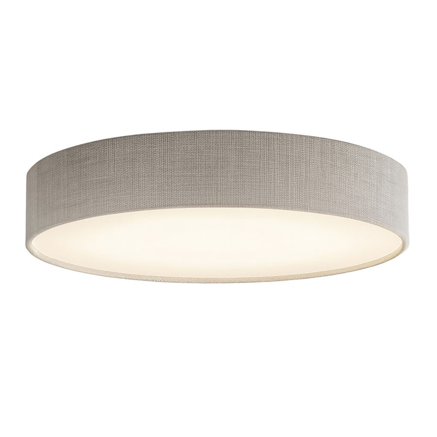 AFX Lighting Ashland 1Lt 19" LED Flush Mount, White/Grey - ALDF19LAJUDGY