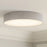 AFX Lighting Ashland 1Lt 19" LED Flush Mount, White/Grey