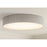 AFX Lighting Ashland 1Lt 19" LED Flush Mount, White/Grey
