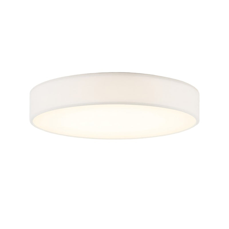 AFX Lighting Ashland 1Lt 19" LED Flush Mount, White/White - ALDF19LAJUDWH