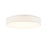 AFX Lighting Ashland 1Lt 19" LED Flush Mount, White/White - ALDF19LAJUDWH