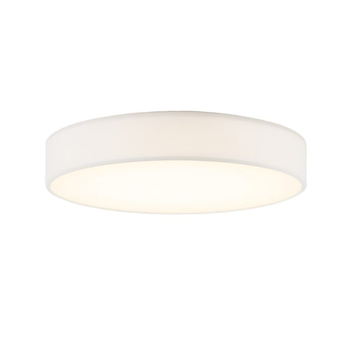 AFX Lighting Ashland 1Lt 19" LED Flush Mount, White/White - ALDF19LAJUDWH