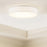 AFX Lighting Ashland 1Lt 19" LED Flush Mount, White/White