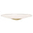 AFX Lighting Alpine 1Lt 17" Flush Mount, Antique Brass/White - ALPF17LAJUDLB