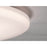 AFX Lighting Alpine 1Lt 17" Flush Mount, Antique Brass/White