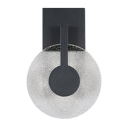 AFX Lighting Apollo 1 Light 12" LED Sconce, Black/Clear - APLS0812LAJUDBK