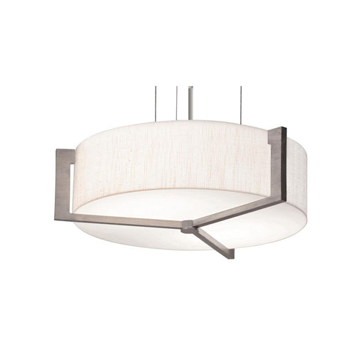 AFX Lighting Apex LED Pendant, Weathered Grey/Jute