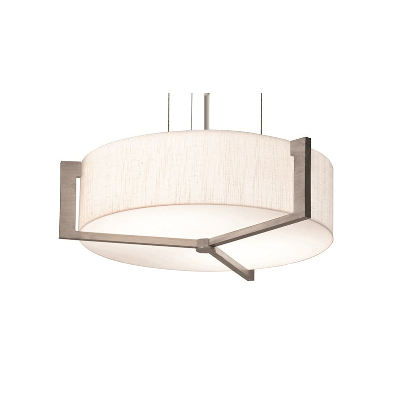 AFX Lighting Apex LED Pendant, Weathered Grey/White