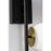 AFX Lighting Arren 2Lt Sconce, Black/Antique Brass/White