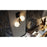 AFX Lighting Arren 2Lt Sconce, Black/Antique Brass/White