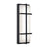 AFX Lighting August 1LT 20'' LED Outdoor Sconce, Black/White - AUGW0720LAJMVBK