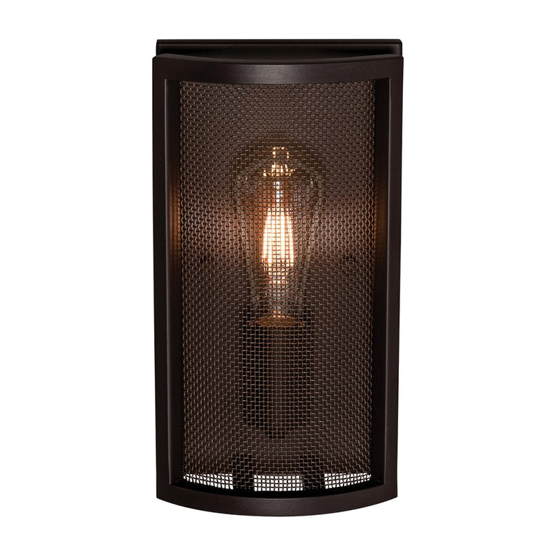 AFX Lighting Austin 1 Light Sconce, Med Base 120V, Bronze/Copper