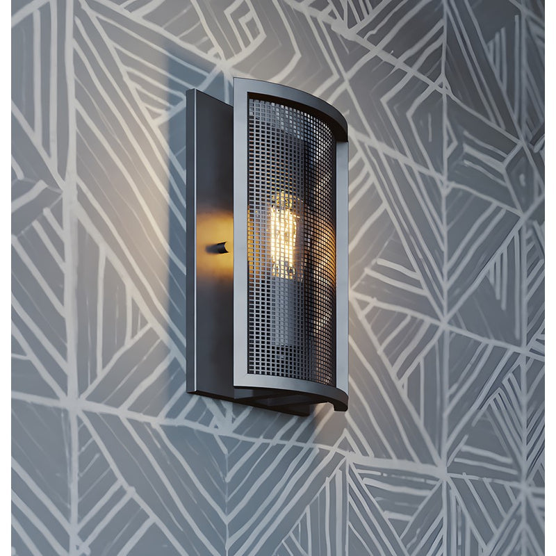 AFX Lighting Austin 1 Light Sconce, Med Base 120V, Bronze/Copper