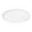 AFX Lighting Aurora 1 Light 15" Flush Mount, White/White - AURF15LAJD1WH