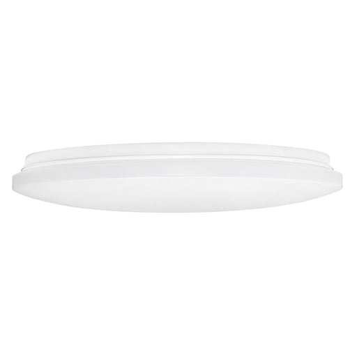 AFX Lighting Aurora 1 Light 15" Flush Mount, White/White