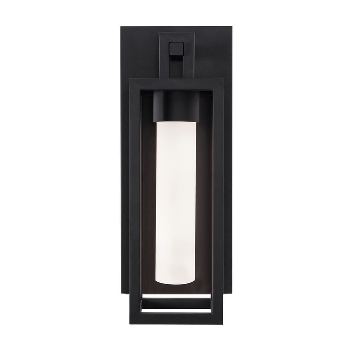 AFX Lighting Avery 1Lt 19" LED Outdoor Wall Sconce/20W, BK/WH