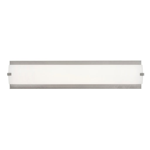 AFX Lighting Axel 1 Light 48" LED Vanity, Satin Nickel/White - AXLV4804LAJUDSN