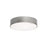 AFX Lighting Bailey 1Lt 12" LED Ceiling Light, Nickel/Frosted