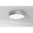 AFX Lighting Bailey 1Lt 12" LED Ceiling Light, Nickel/Frosted