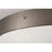 AFX Lighting Bailey 1Lt 12" LED Ceiling Light, Nickel/Frosted