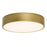 AFX Lighting Bailey 1Lt 14" Flush Mount, Antique Brass/Frosted - BAYF14LAJUDLB