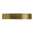 AFX Lighting Bailey 1Lt 14" Flush Mount, Antique Brass/Frosted