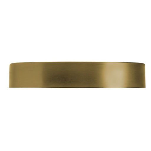 AFX Lighting Bailey 1Lt 14" Flush Mount, Antique Brass/Frosted