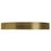 AFX Lighting Bailey 1Lt 19" Flush Mount, Antique Brass/Frosted