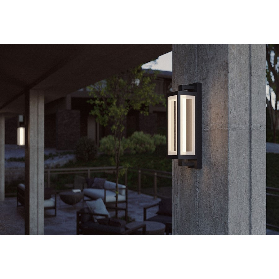 AFX Lighting Blake LED 18" Outdoor Sconce, 5CCT 120-277V/BK