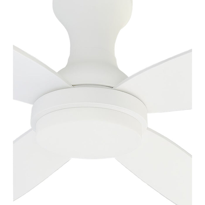 AFX Lighting Banks 1Lt 52" 3 Blade LED Fan, WH/FR/Remote