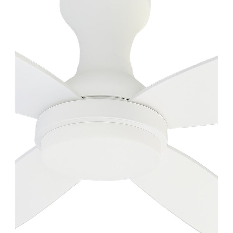 AFX Lighting Banks 1Lt 52" 3 Blade LED Ceiling Fan, WH/FR