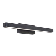 AFX Lighting Brock 2LT 18'' LED Vanity, Black/White - BRCV1803LAJUDBK