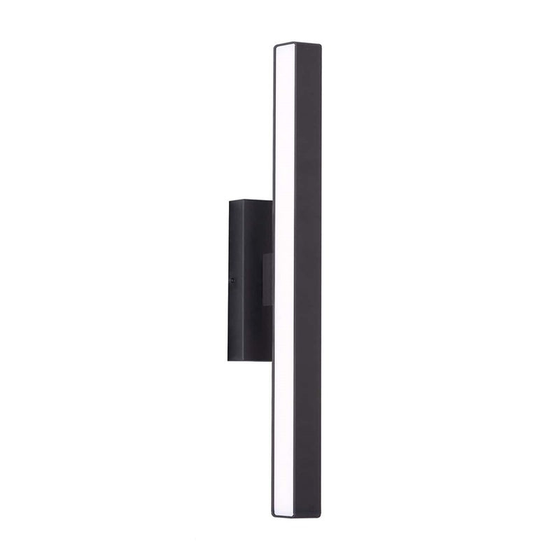 AFX Lighting Brock 2LT 18'' LED Vanity, Black/White