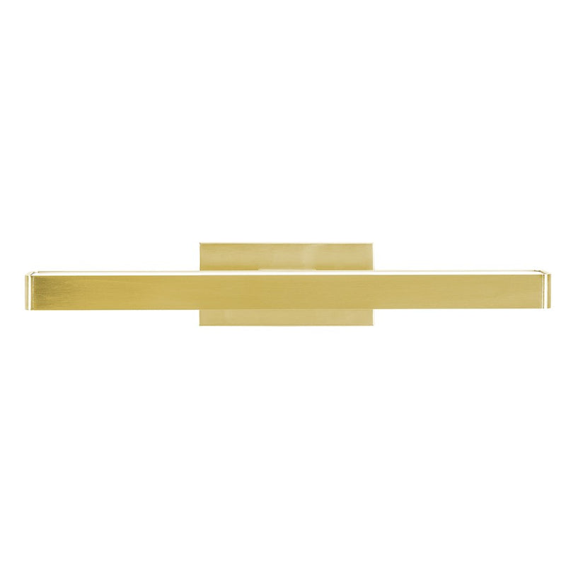 AFX Lighting Brock 2LT 18'' LED Vanity, Satin Brass/White