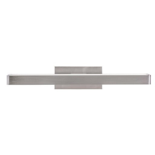 AFX Lighting Brock 2LT 18'' LED Vanity, Satin Nickel/White