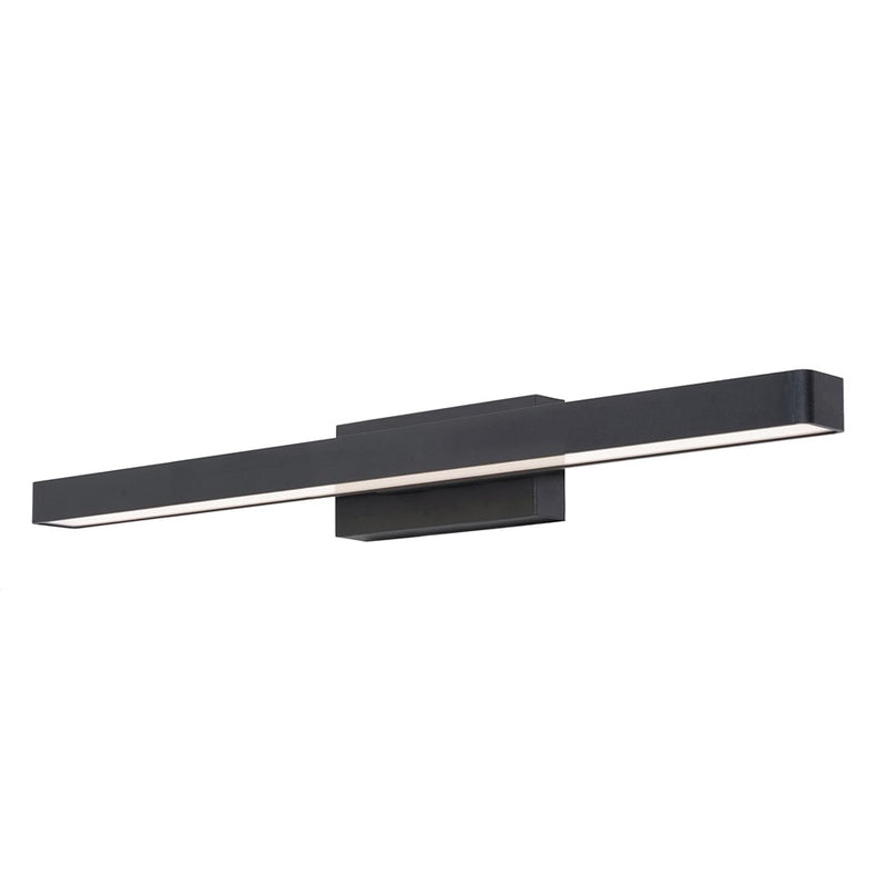 AFX Lighting Brock 2LT 24'' LED Vanity, Black/White - BRCV2403LAJUDBK