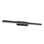 AFX Lighting Brock 2LT 36'' LED Vanity, Black/White - BRCV3603LAJUDBK
