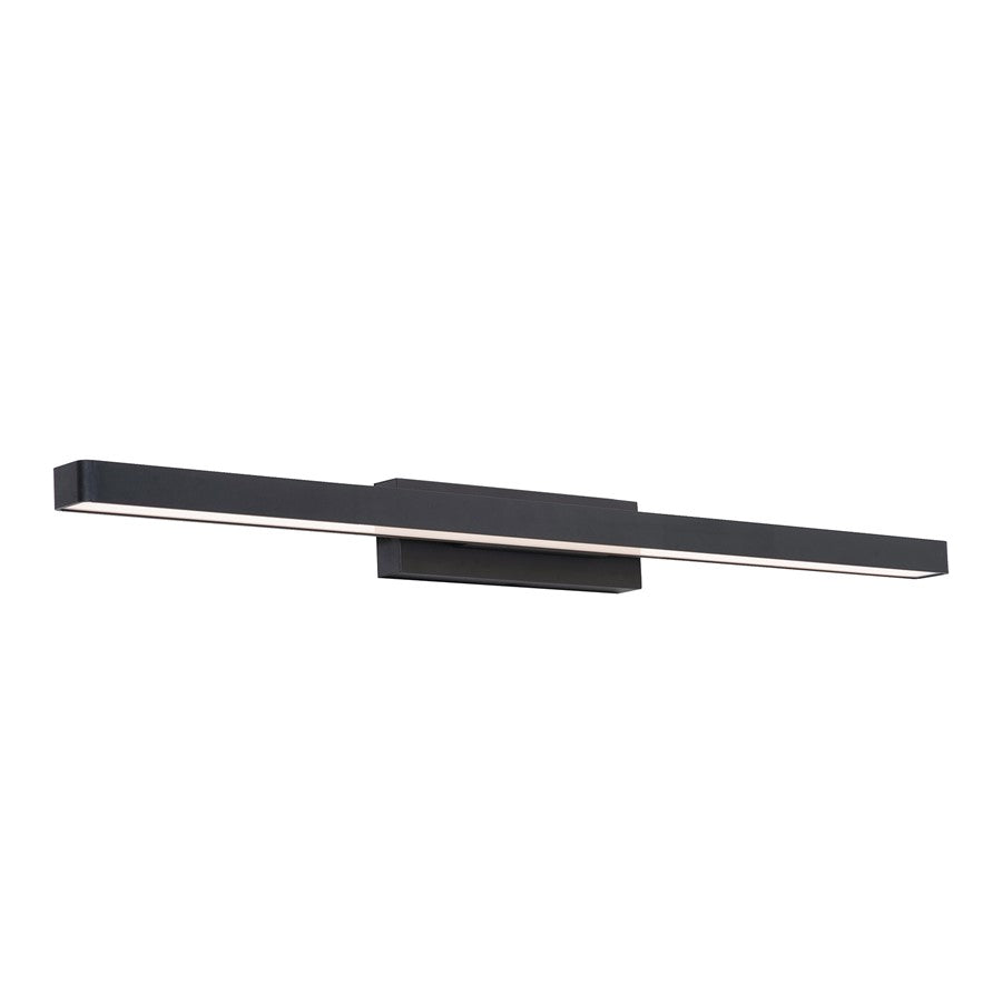 AFX Lighting Brock 2LT 36'' LED Vanity, Black/White - BRCV3603LAJUDBK
