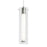 AFX Lighting Bari 1Lt 4" LED Pendant, Nickel/Clear - BRIP04LAJUDSN
