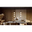 AFX Lighting Baroque 3 Light Pendant, Black/White