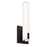 AFX Lighting Bowen 1 Light 14" LED Wall Sconce, Black/White - BWNS0514LAJUDBK