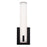 AFX Lighting Bowen 1 Light 14" LED Wall Sconce, Black/White