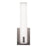 AFX Lighting Bowen 1Lt 14" LED Sconce, Nickel/Frosted